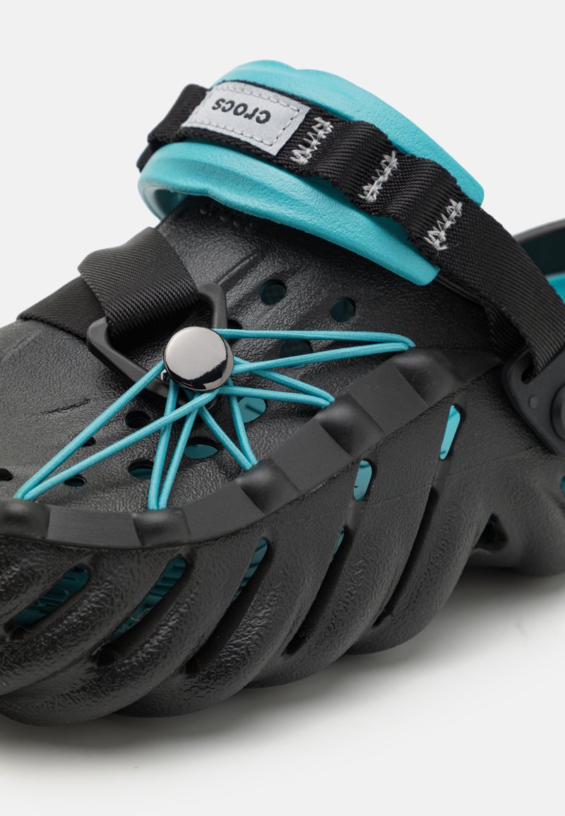 Crocs ECHO REFLECTIVE LACES UNISEX - Pool slides - black  display picture 1