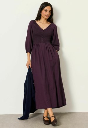 FatFace, PETITE FIT - MIDI DRESS - Maxikjoler - dark purple