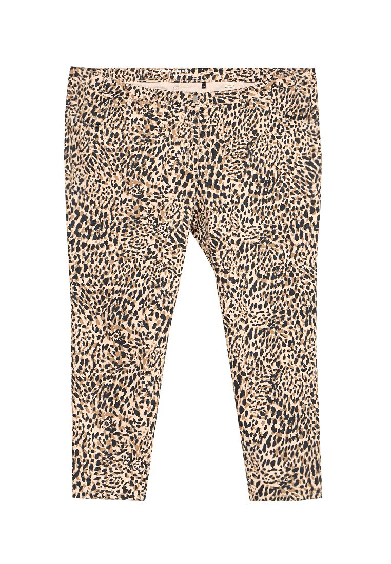 Ulla Popken Slim fit jeans beige Ulla Popken Slim fit jeans beige