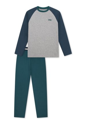 Schiesser, NIGHTWEAR SET - Pyjama - grau-mel