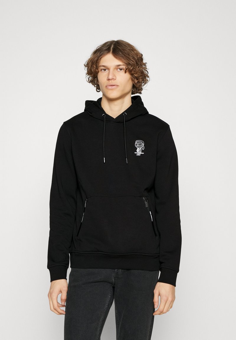 KARL LAGERFELD SWEAT HOODY Sweatshirt black Zalando.de