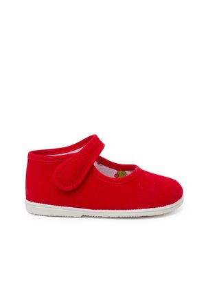 MERCEDITAS LONA SUELA FINA TIRA ADHERENTE - Babies - rojo