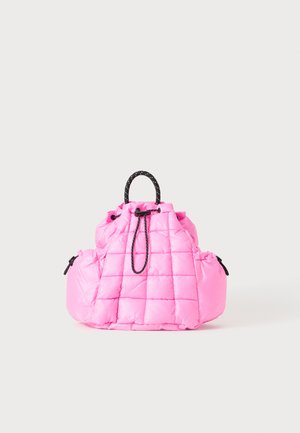 PUFFLE MINI - Zaino da viaggio - pink/black