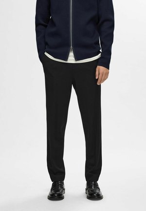 Selected Homme TAPERED - Chino - black