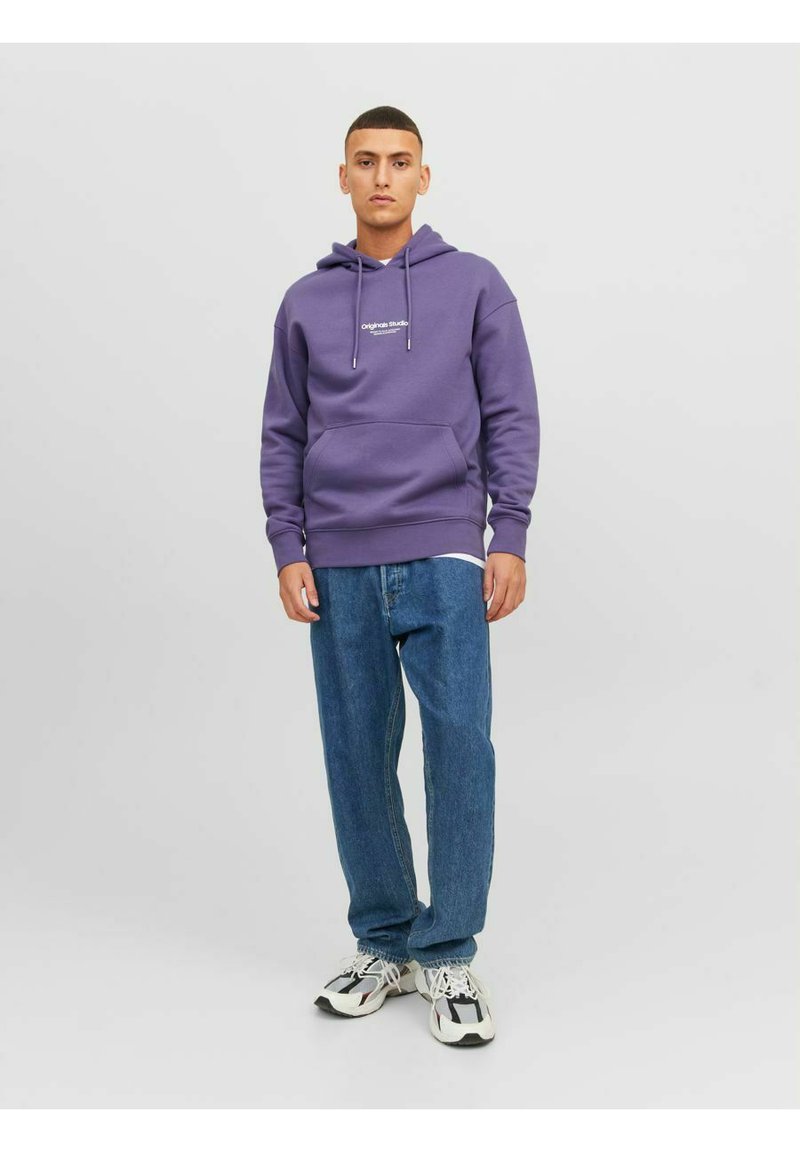 Jack & Jones - JORVESTERBRO  - Kapuzenpullover - twilight purple, Vergrößern