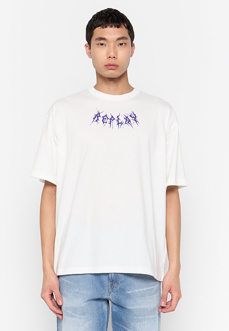 Replay T-shirt print wit