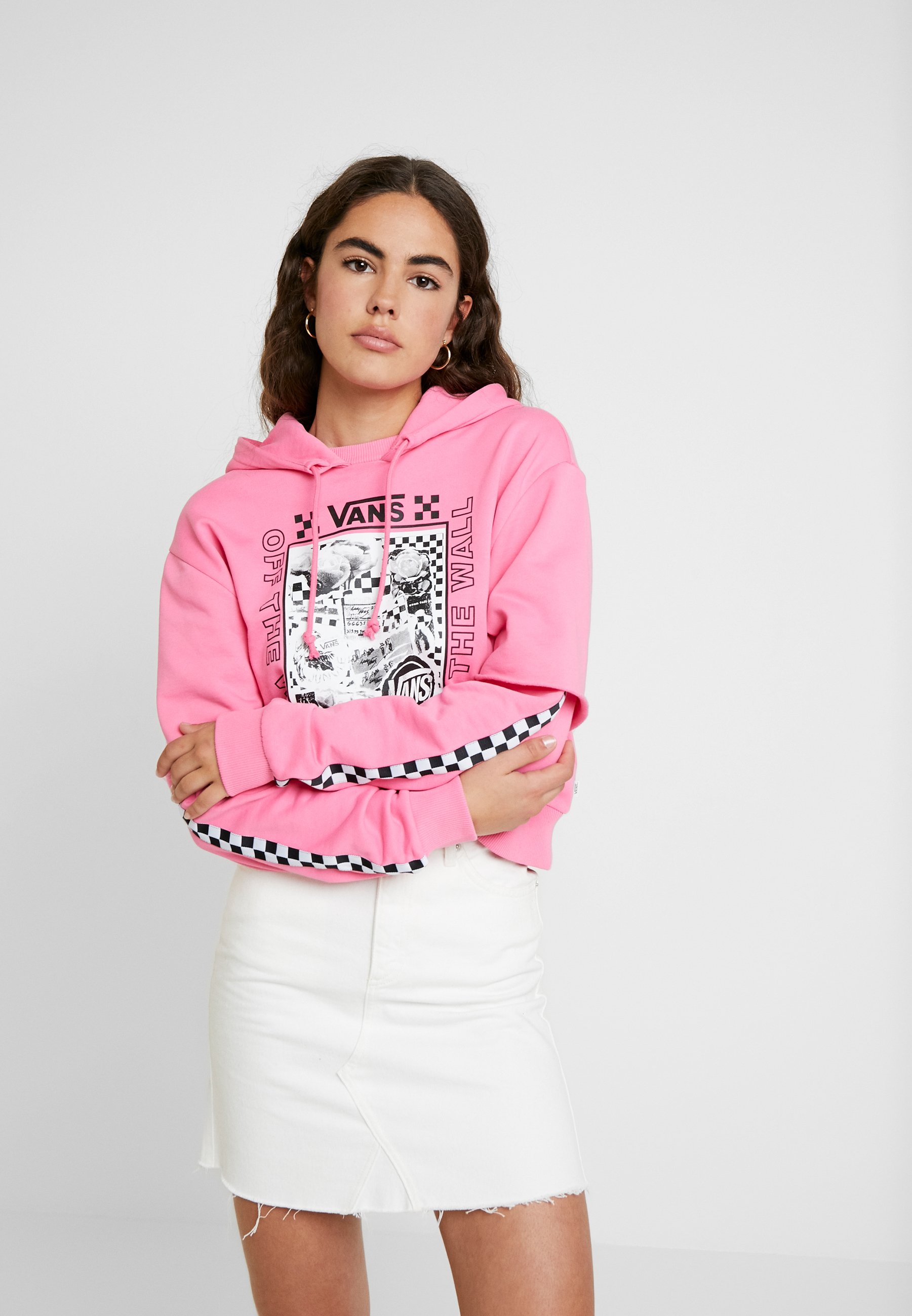 Vans LADY STING HOODIE Hoodie azalea pinkdonkerroze Tiger sweater | The Sting