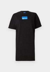 REGULAR TEE DRESS - Vestito di maglina - black