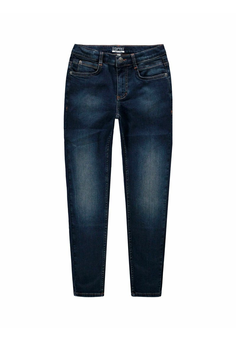 Esprit Jeans Slim Fit blue/black washed/darkblue Zalando.dk