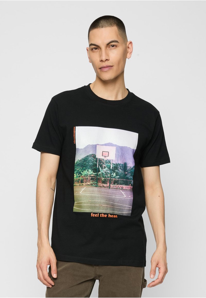 Mister Tee Nyomott mintás póló - black