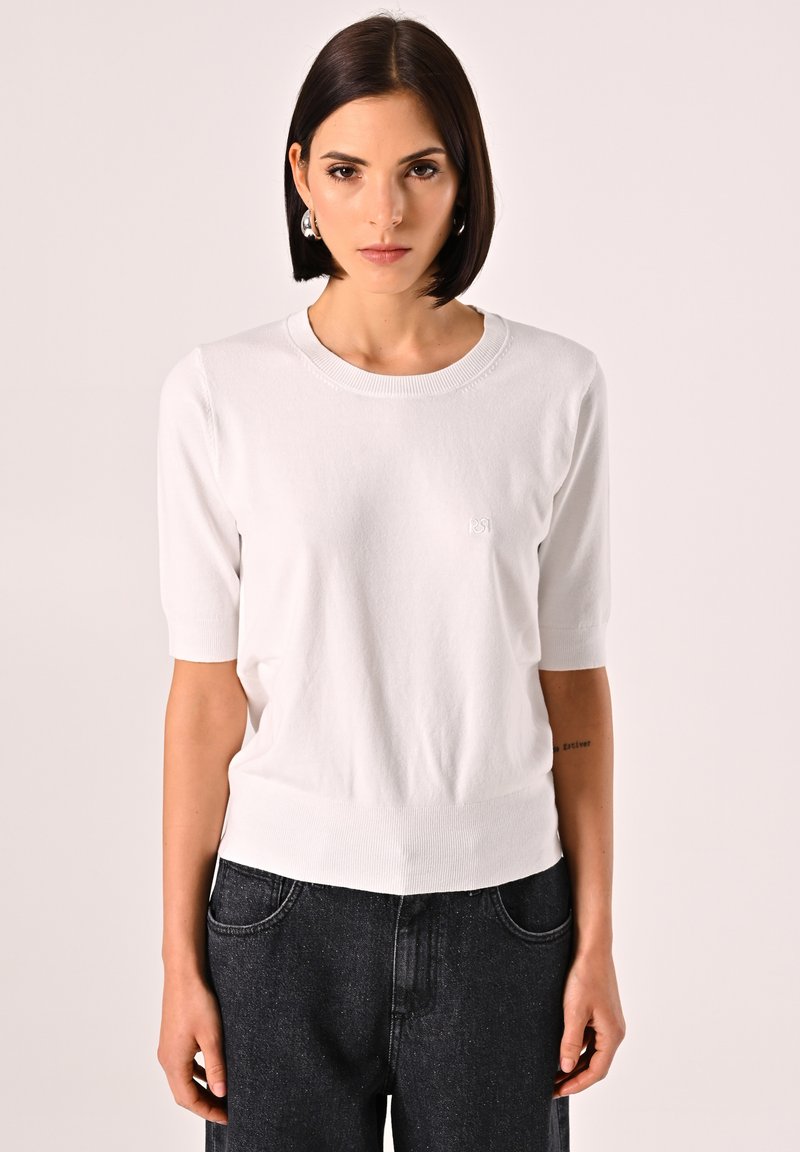 Indicode Uomini Willbur Tee Shirt | Maglietta con Scollo Rotondo Cameo Rose S