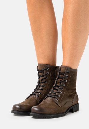 Tamaris Lace-up ankle boots - cigar