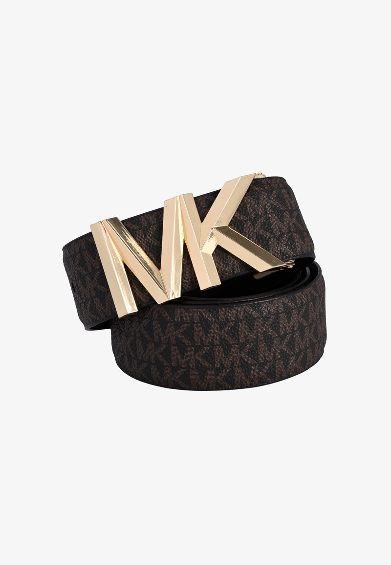 MICHAEL Michael Kors REVERSIBLE - Cinturón - dark brown