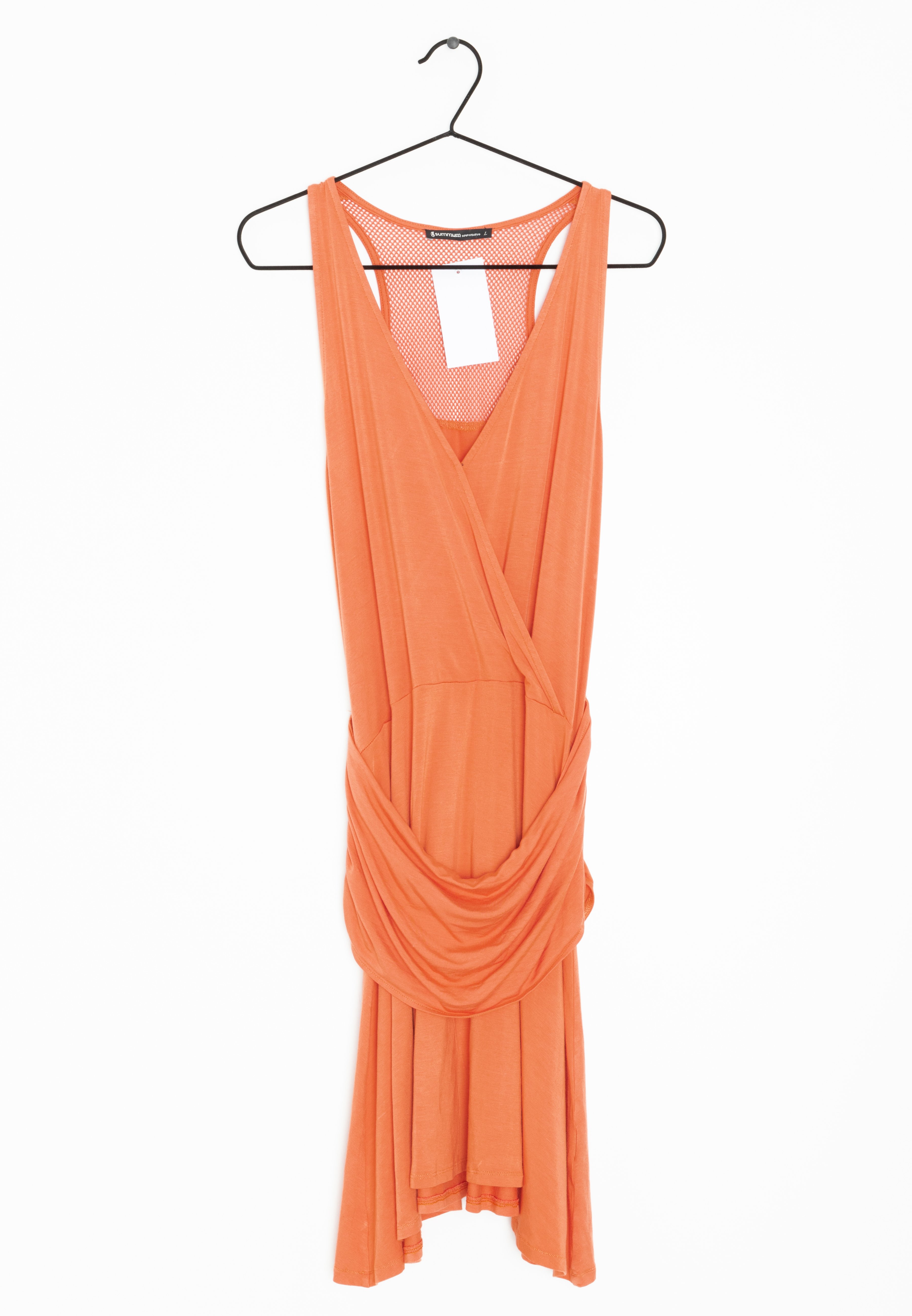 robe cocktail orange