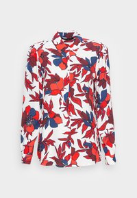 Expresso Blusa com botões - red