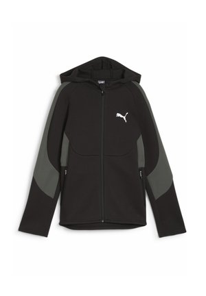 Puma EVOSTRIPE REISSVE - Sweatjacke - black