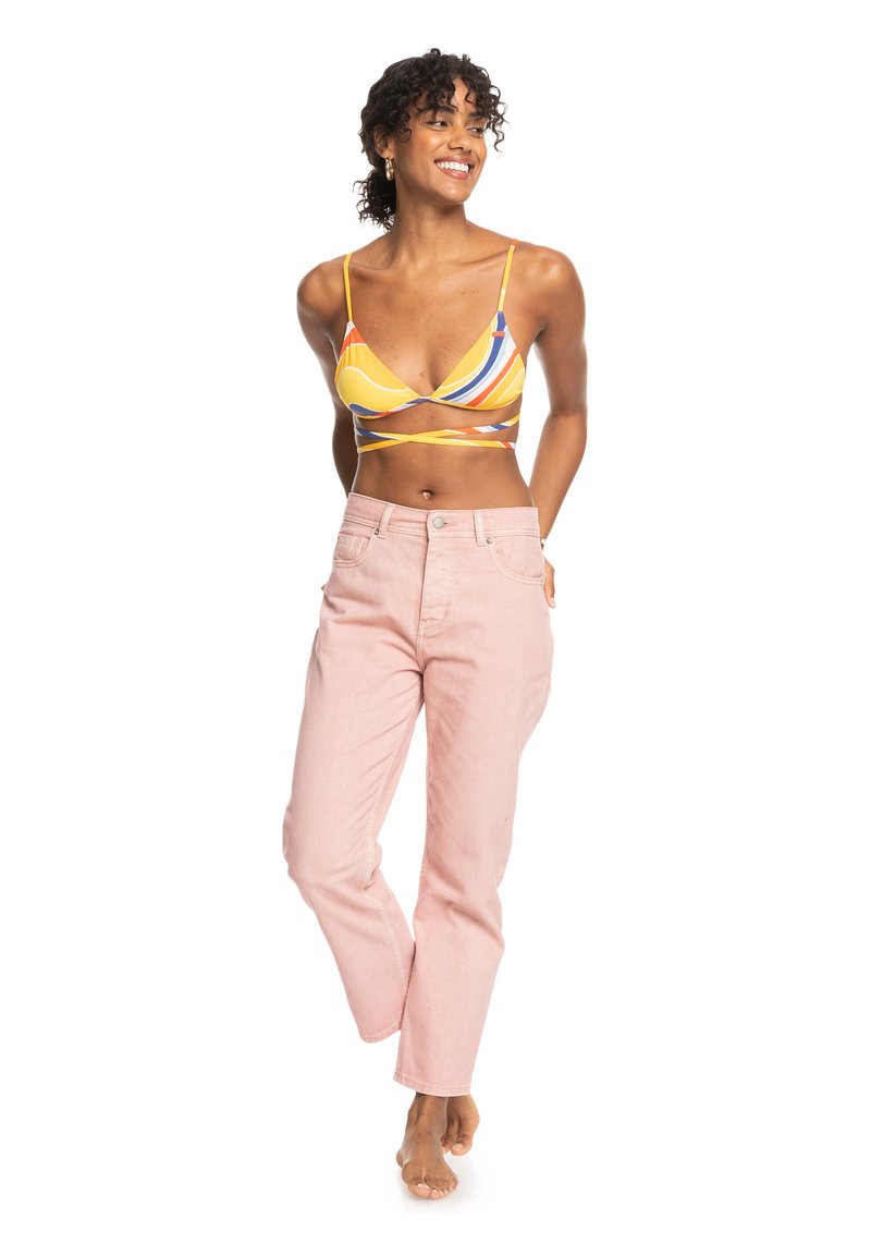 Roxy Straight leg jeans donkerroze Roxy Straight leg jeans donkerroze