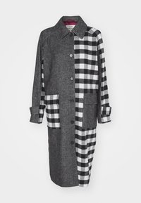 BONDU JAMI COAT - Klasikinis paltas - black/arctic wolf
