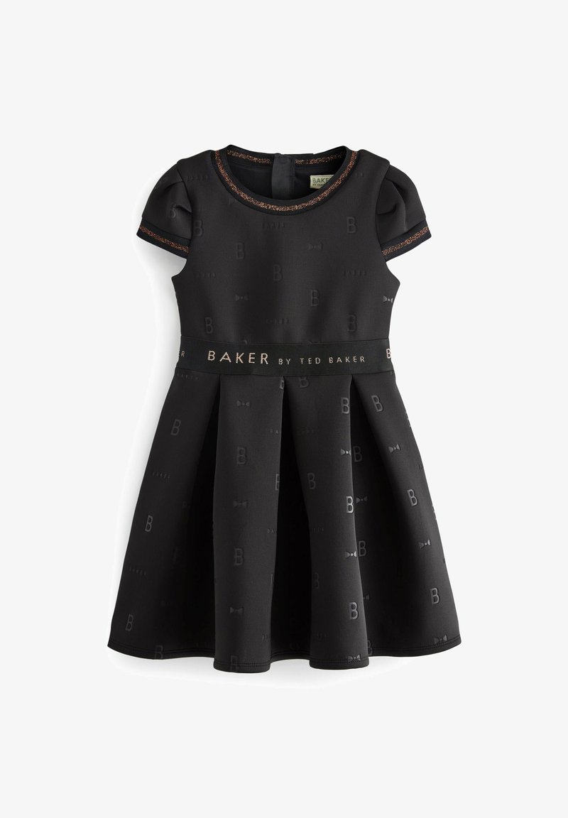 Baker by Ted Baker BAKER BY TED BAKER EMBOSSED SCUBA BLACK DRESS - Cocktail dress / Party dress - black - Zalando Baker by Ted Baker BAKER BY TED BAKER EMBOSSED SCUBA BLACK DRESS - Cocktail dress / Party dress - black - Zalando