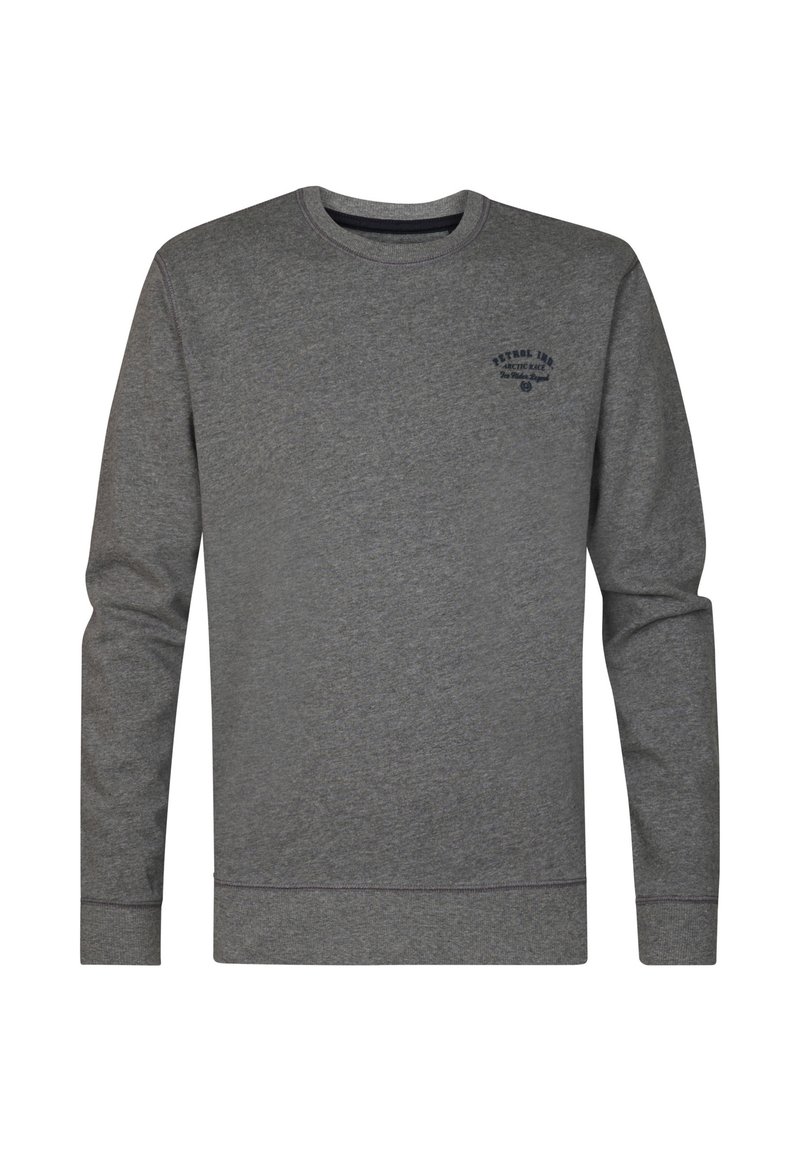 Petrol Industries Sweater lichtgrijs gemêleerd