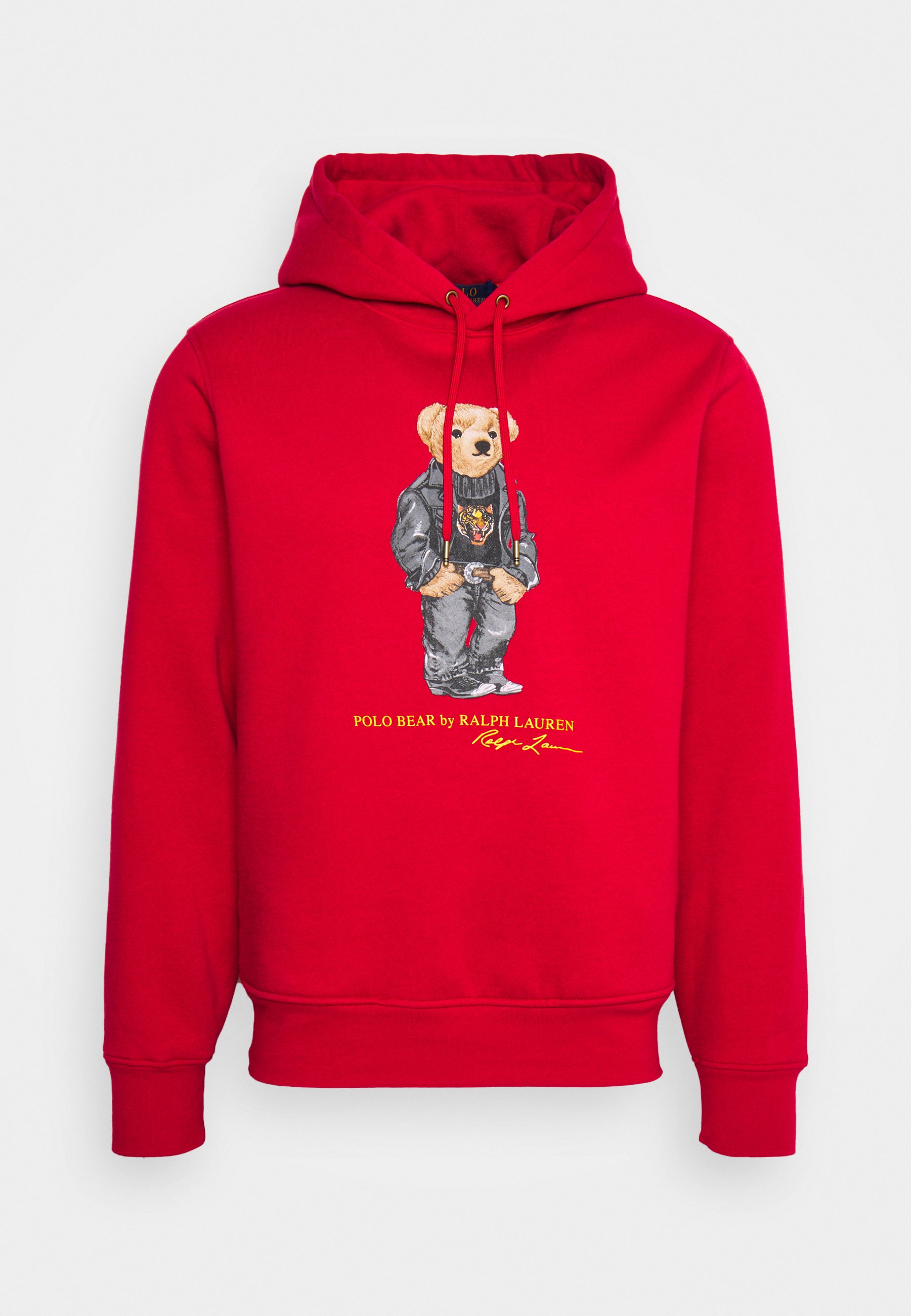 LUNAR NEW YEAR POLO BEAR HOODIE - Sweatshirt - ralph red