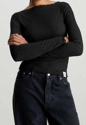 T-shirt à manches longues - black