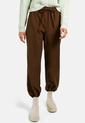 MADELEINE MIT ELASTISCHEM SCHLUPFBUND - Broek - nut