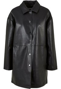 Urban Classics Veste en similicuir - black