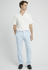 BZB FLUIDE  - Chino - bleu