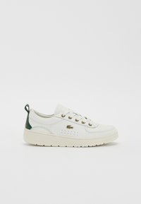 Lacoste - UMPIRE 125 - Sportbačiai - off-white/dark green Miniatiūros vaizdas 1
