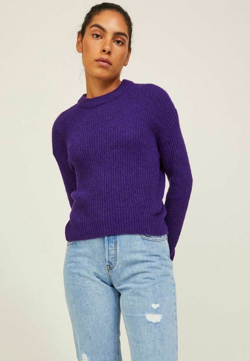 JACK & JONES Jjxx Jxember LS Fluffy Crew Neck Knit Noos Ladies