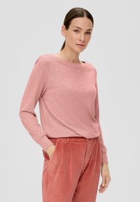s.Oliver Langarmshirt - papaya