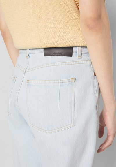 Won Hundred PEARL  - Calças de ganga de perna direita - frost blue