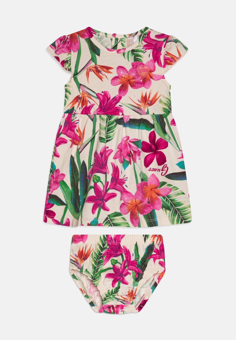 Guess BABY DRESS PANTY SET - Jerseyjurk - multi-coloured