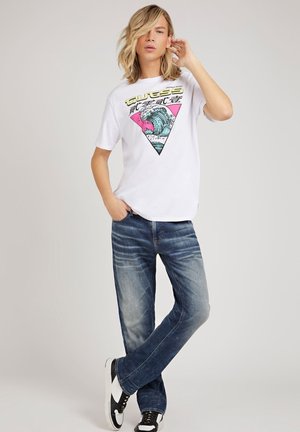 Print T-shirt - weiß