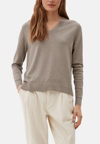 s.Oliver Strickpullover - hellbraun