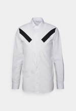 T-shirt Neil Barrett Homme – Bleu, Coton, Col Rond, Motif Boulons, Taille S