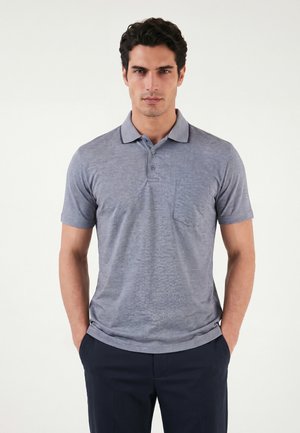Lela & Buratti, LELA & BURATTI POLO T-SHIRT REGULAR FIT - Polokošeľa - blue
