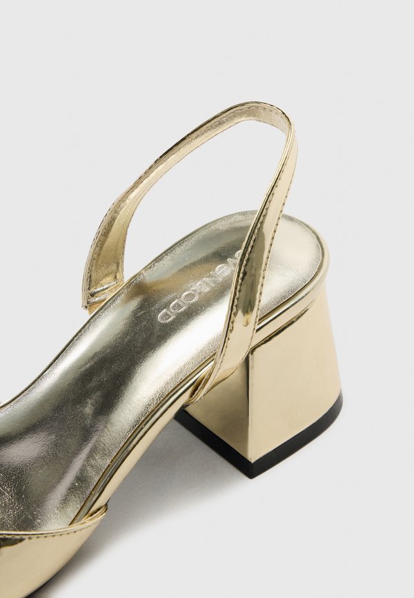 Classic heels - gold mirror4