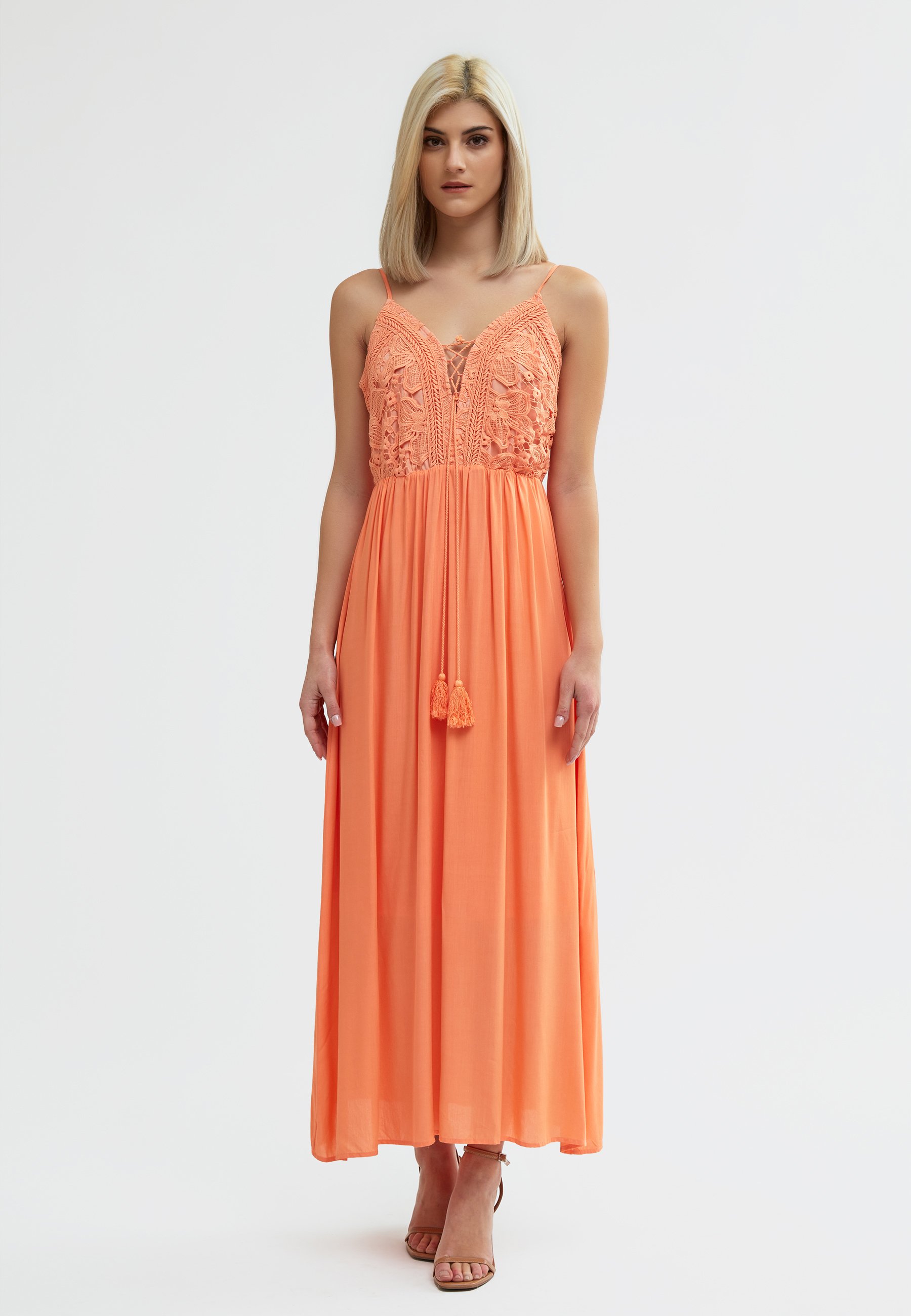 Vestido Largo Amarillo Mango Flash Sales, 52% OFF | www.rupit.com