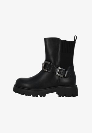 Palado, Bottines de cowboy / motard - black