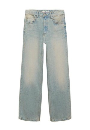 Mango Relaxed fit jeans - light blue