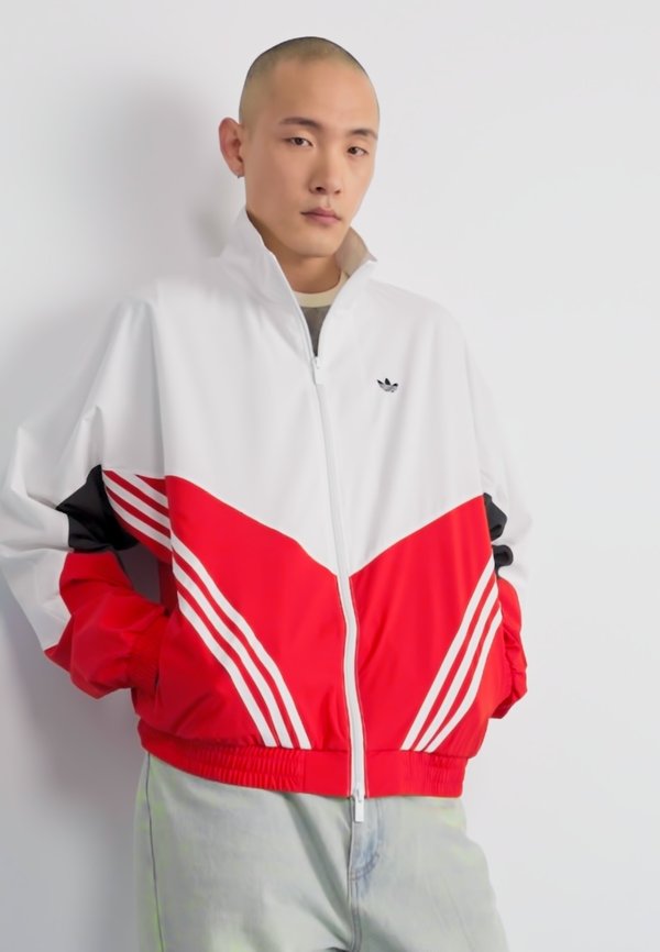 WARM UP - Training jacket - better scarlet4