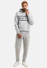 Bruno Banani CARRILLO - Hoodie - grau melange
