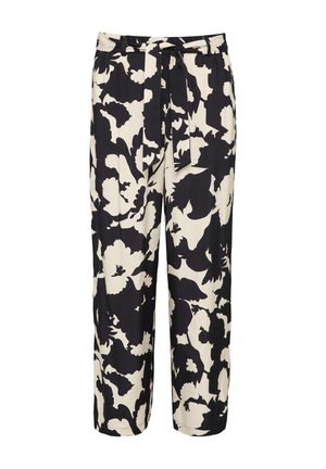 comma, Trousers - blau creme