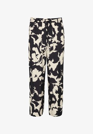 comma, Trousers - blau creme