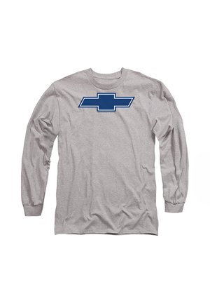 Langarmshirt - mottled light grey