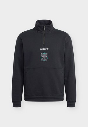 adidas Originals, LIVERPOOL FC HALF ZIP - Суитшърт - black