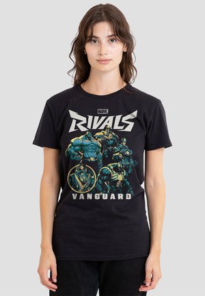 Print T-shirt - black