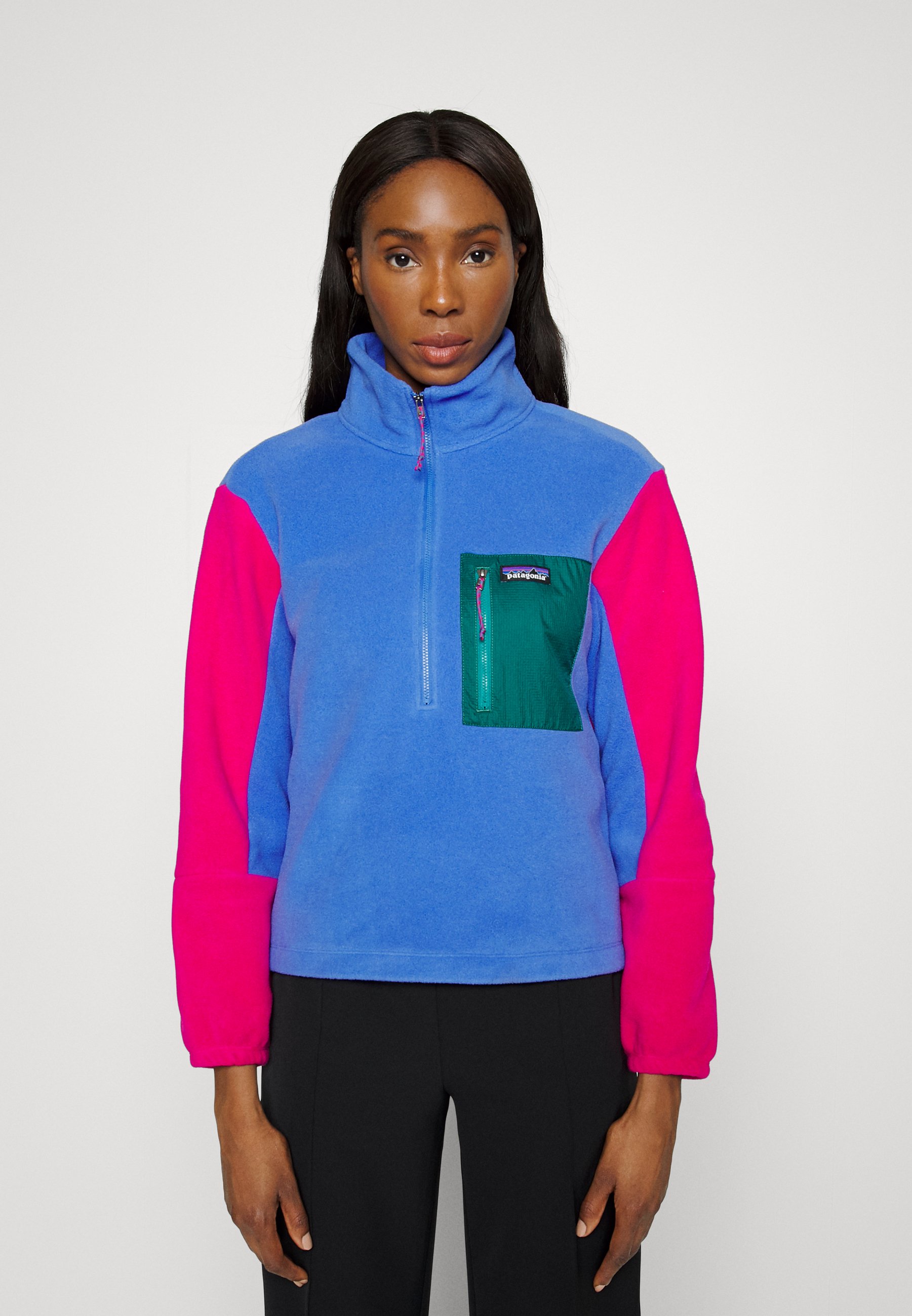 Patagonia MICRODINI - Fleece jumper - float blue/royal blue - Zalando.co.uk